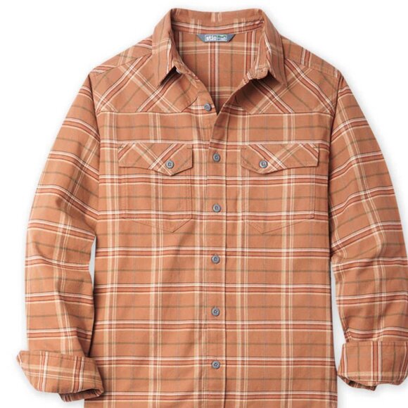 NWT Men’s Stio Junction Midweight Flannel Shirt – XL